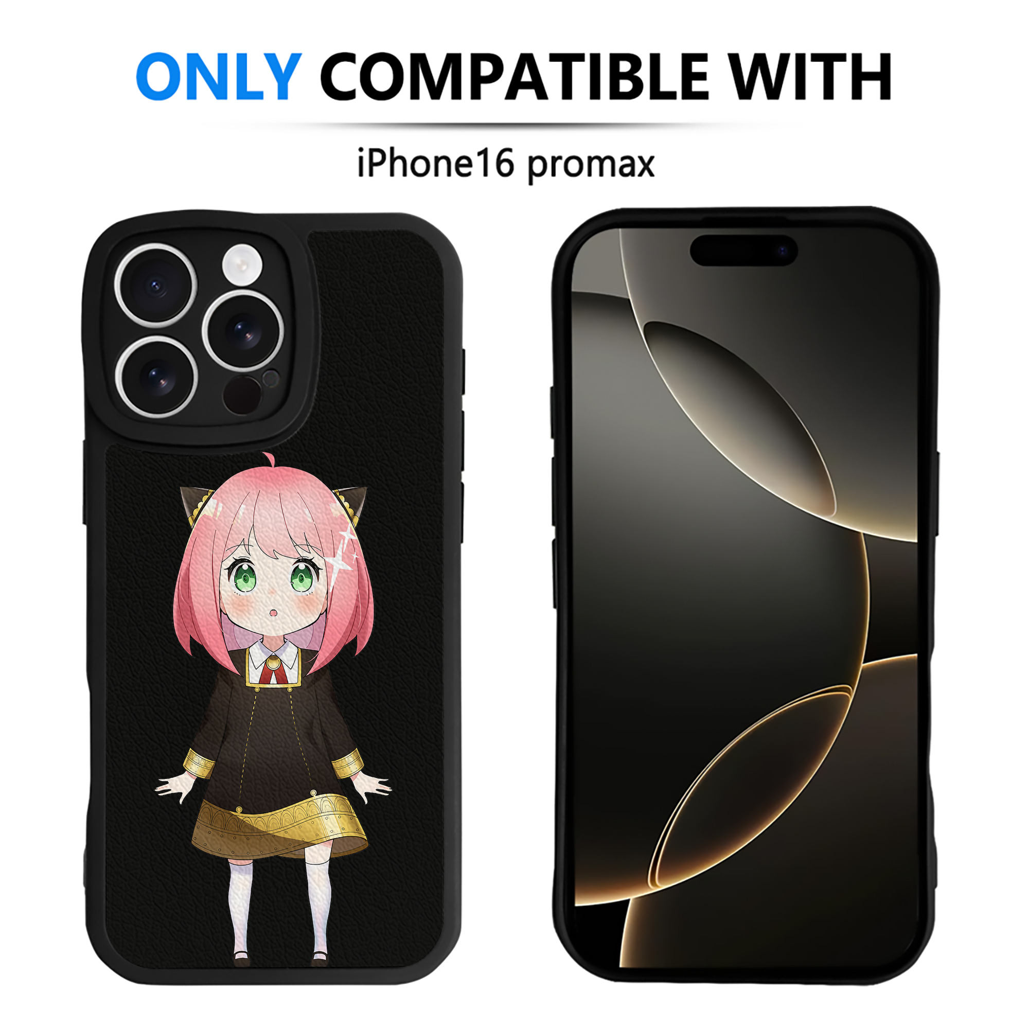 （画像用） SPY×FAMILY间谍家家酒 【iPhone 16シリーズ対応】シリコンスマホケース（レザー調） 材質：シリコン